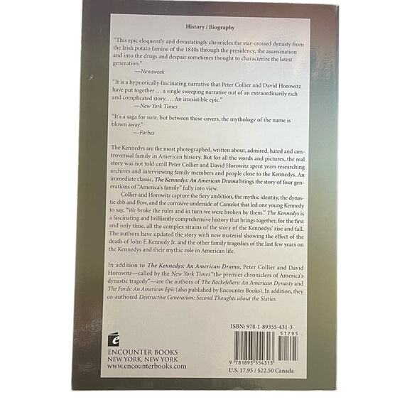 The Kennedys An American Drama by Peter Collier and David Horowitz - Picture 2 of 2